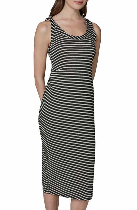 Sleeveless Body-Con Midi Dress