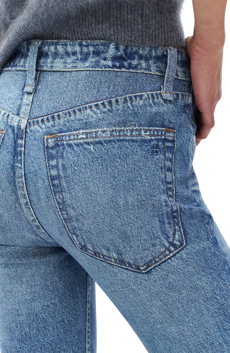 rag & bone Miramar Ponte Dahlia Mid Rise Flare Jeans, Alternate, color, Minet