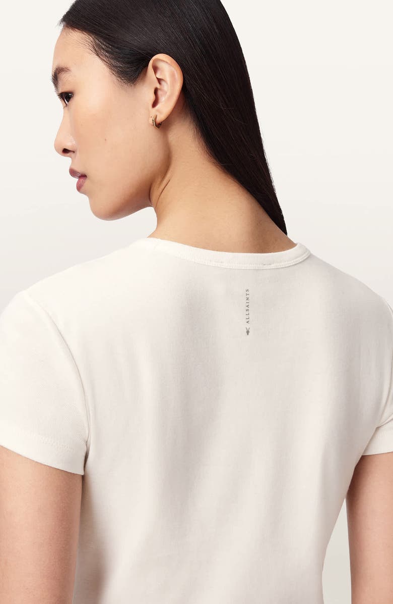 AllSaints Troppo Stevie Graphic Cotton T-Shirt, Alternate, color, Chalk White