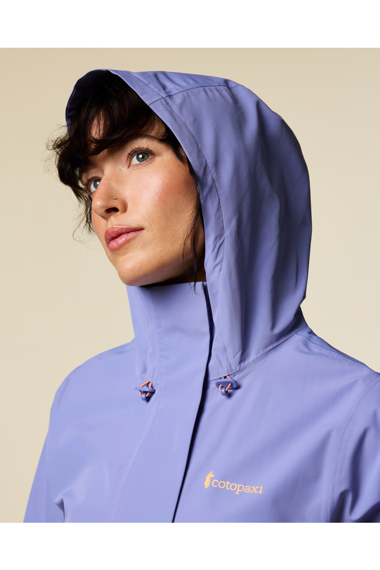 Rayu Rain Jacket - Women's, Alternate, color, Aster and Grapefruit