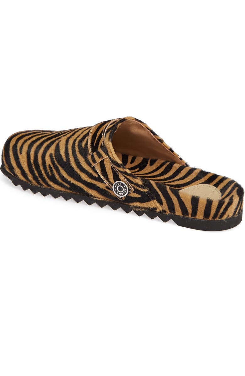 GREATS Nick Wooster x GREATS Genoa Genuine Calf Hair Clog, Alternate, color,