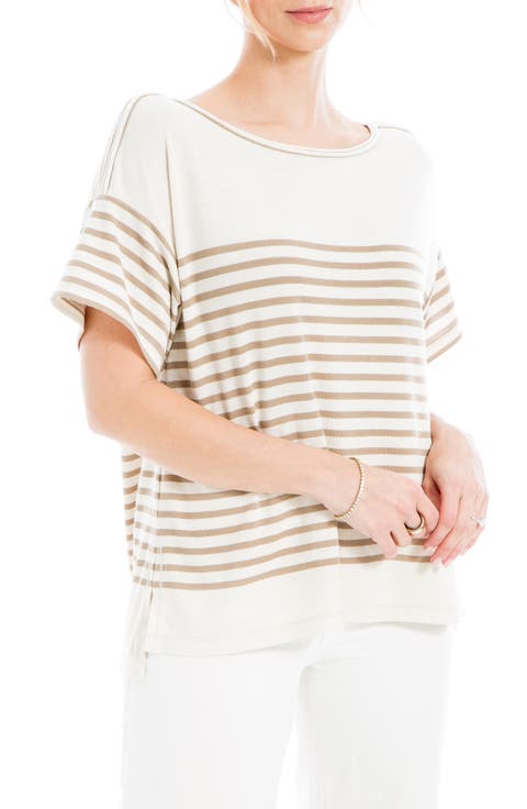 Stripe Boatneck T-Shirt