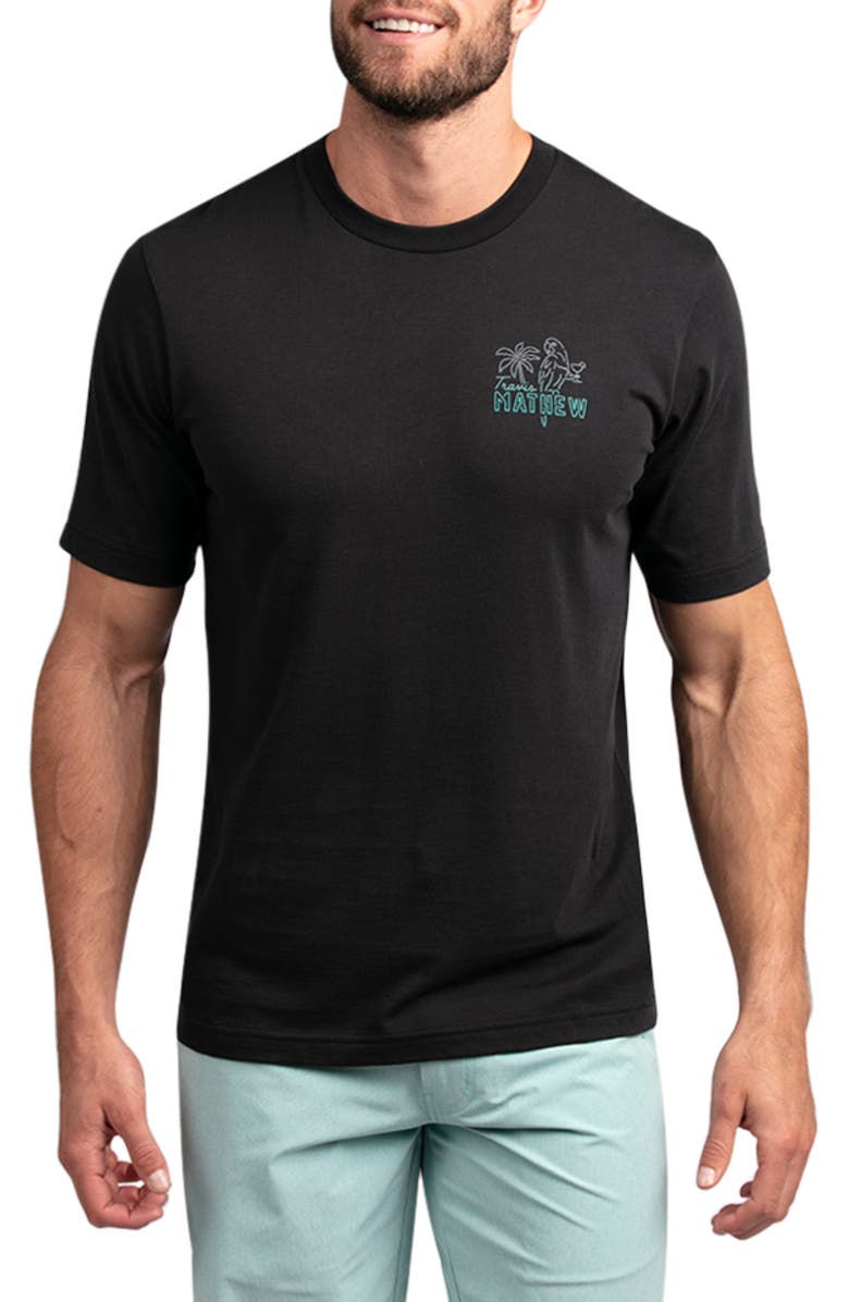 TravisMathew Party Parrot Graphic Tee, Main, color, 