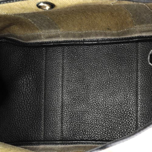 Pre-owned Hermes  Hermes Garden Party Tote Toile And Leather 36 In Black