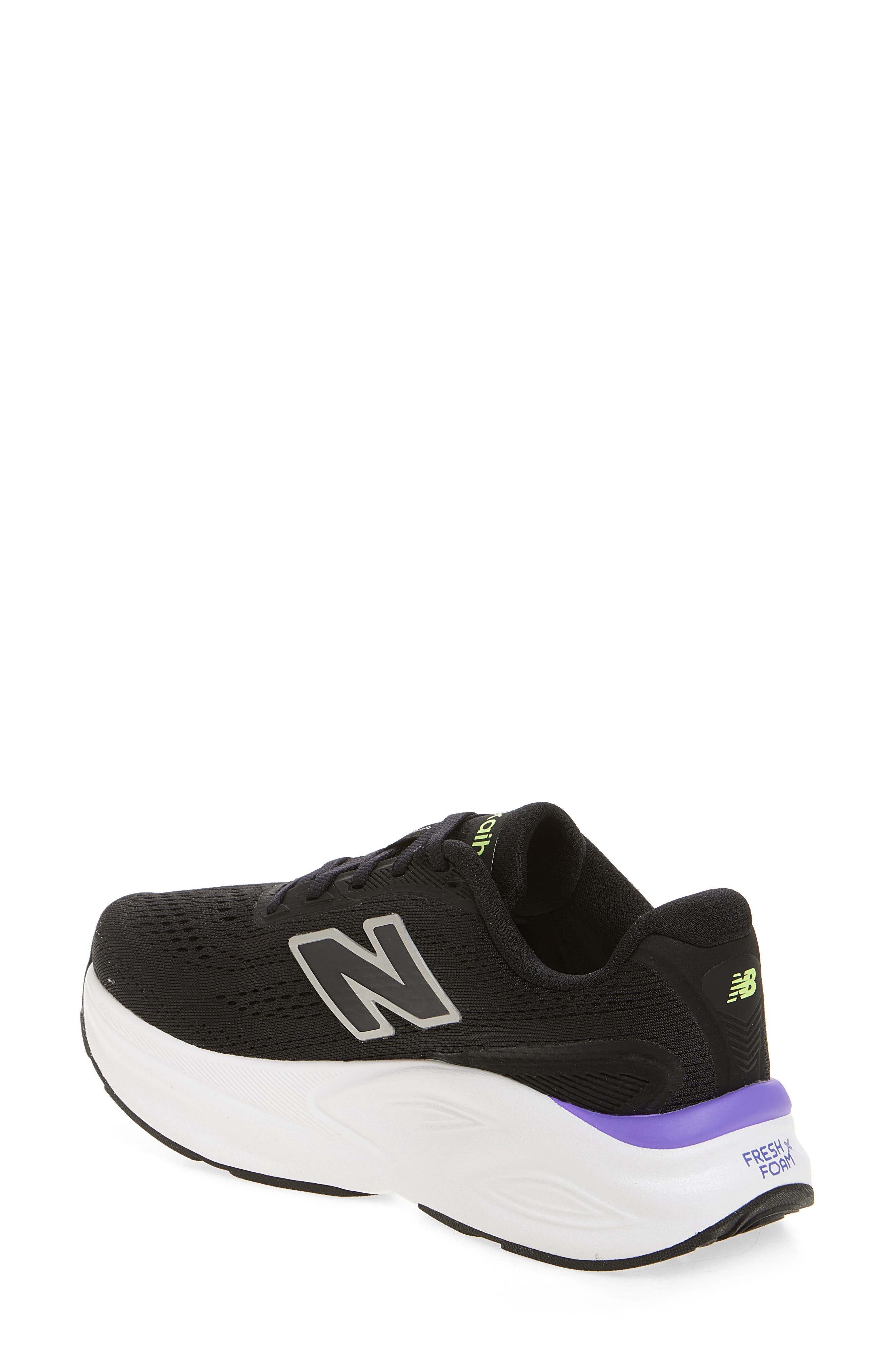 New Balance Kaiha 2 Road Running Shoe, Alternate, color, Black/ Light Silver Metallic