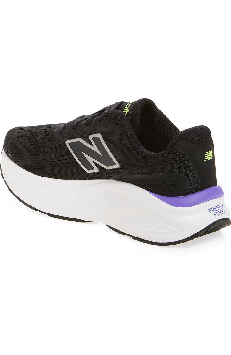 New Balance Kaiha 2 Road Running Shoe, Alternate, color, Black/ Light Silver Metallic