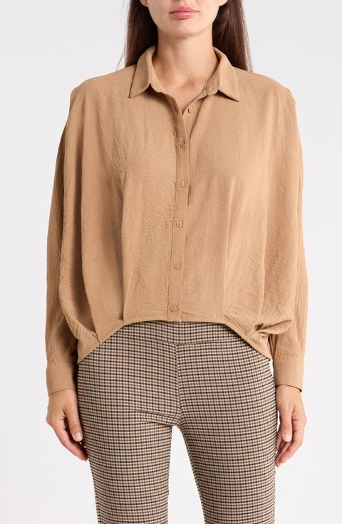 Long Sleeve High-Low Shirt