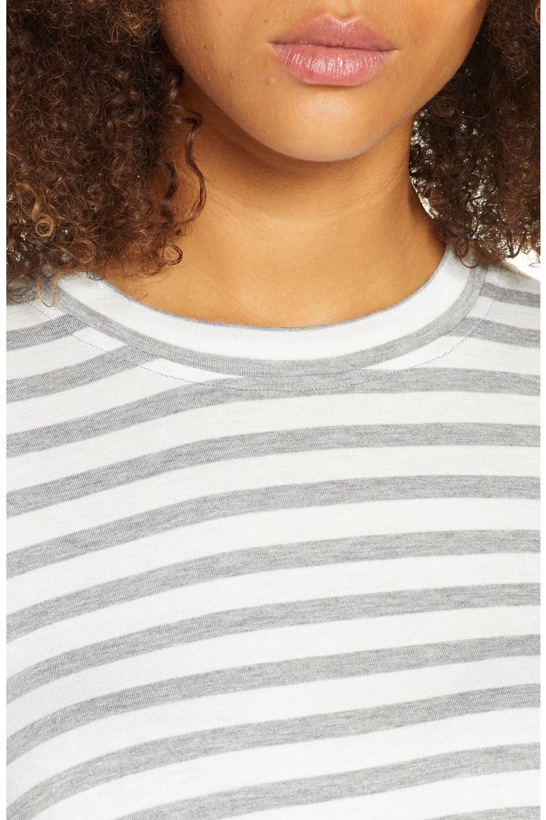 Intimates All American Pajamas, Alternate, color, IVORY STRIPE
