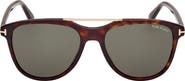 TOM FORD Damian 54mm Pilot Sunglasses