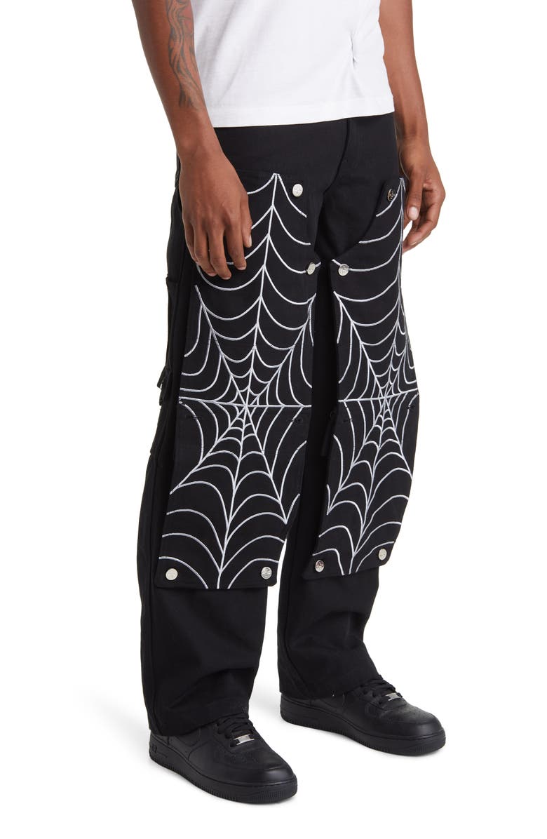 TOMBOGO Spiderweb Double Knee Cargo Pants, Alternate, color, 