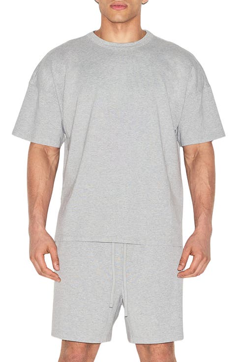 Oversize Stretch Crewneck T-Shirt (Regular 
Big)