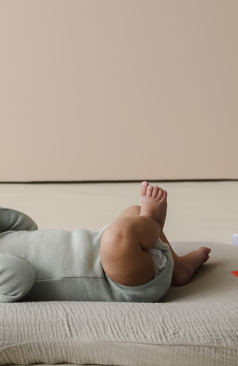 Snuggle Me Lounger Curve Muslin Cover, Alternate, color, Birch