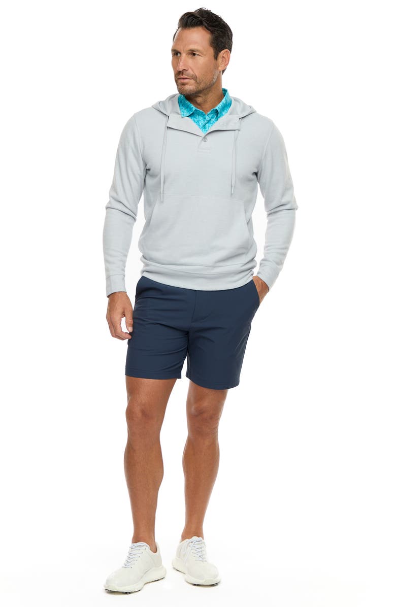 Robert Graham Bolton Hooded Knit Pullover, Alternate, color, Light Grey