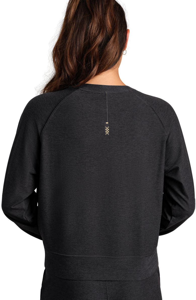 Rhone Atmosphere Sweatshirt, Alternate, color, Black Heather