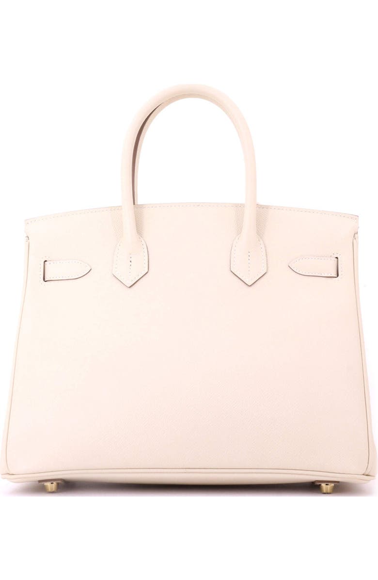 Pre-Owned Hermes Birkin Handbag Light Epsom with Gold Hardware 30, Alternate, color, Craie