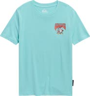 Quiksilver Kids' Shark Run Graphic Cotton T-Shirt