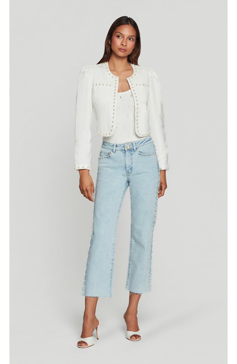 Generation Love Han Pearl Jeans, Alternate, color, Blue