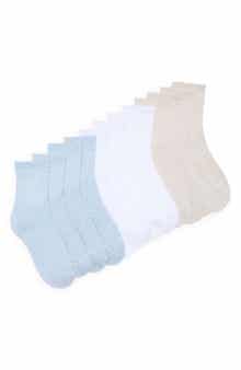 Tahari 6-Pack Ribbed Full Cushion Crew Socks