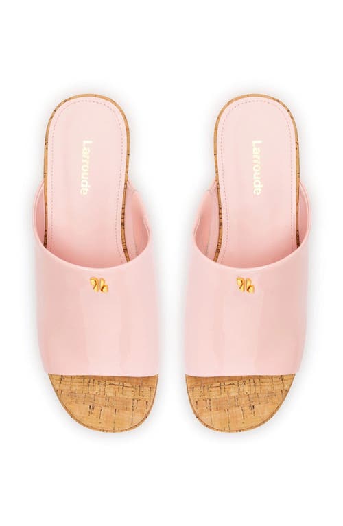 Larroude Women's Charli Platform Sandals In Pink