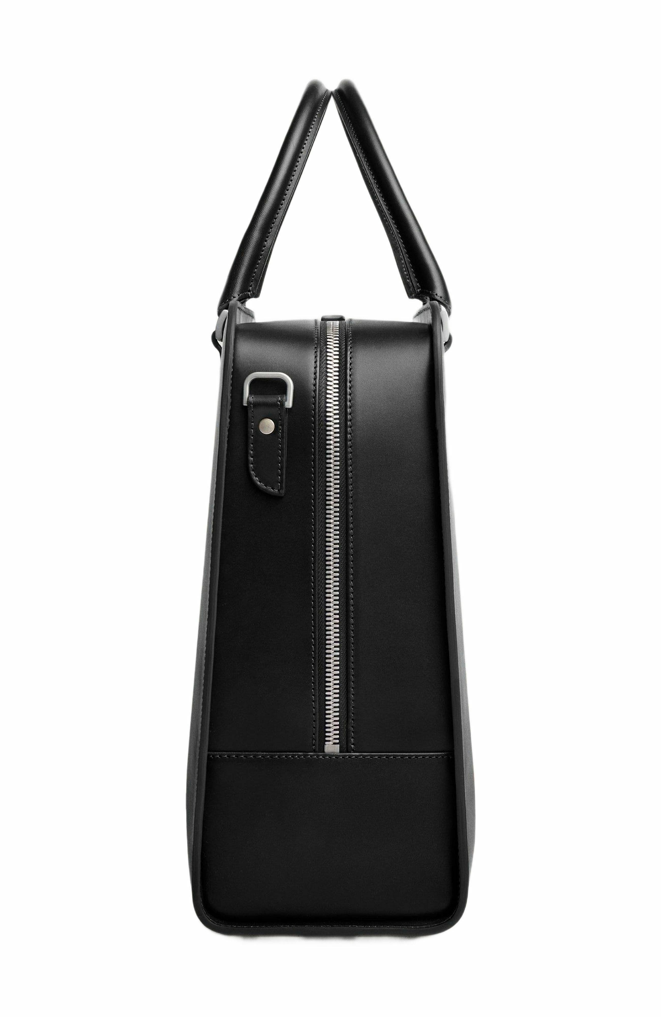 Carl Friedrik Palissy Overnight Briefcase, Alternate, color, Black