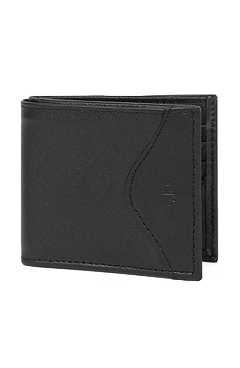 Deux Mains Shotgun Wallet For Him, Alternate, color, Black
