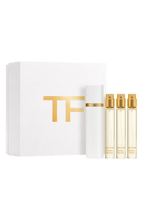 Private Blend Soleil Fragrance Travel Spray Gift Set & Atomizer $238 Value
