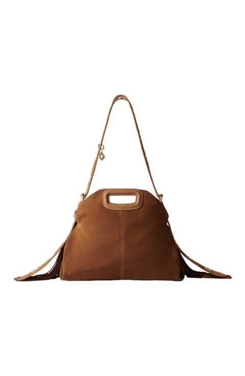 Suede Miss M bag