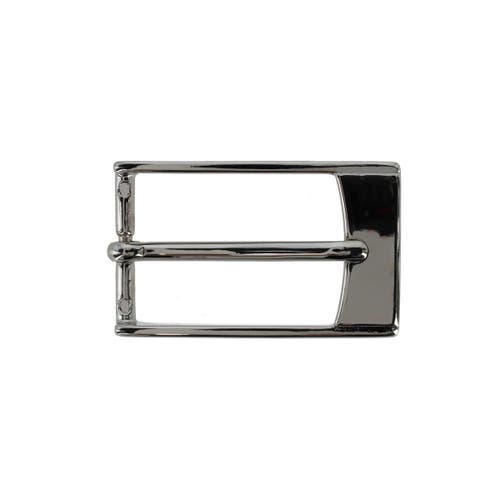 Trafalgar 30mm Elongated Rectangular Solid Brass Italian Harness Belt Buckle