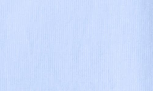 Eileen Fisher Stripe Organic Cotton Button-up Shirt In Blue