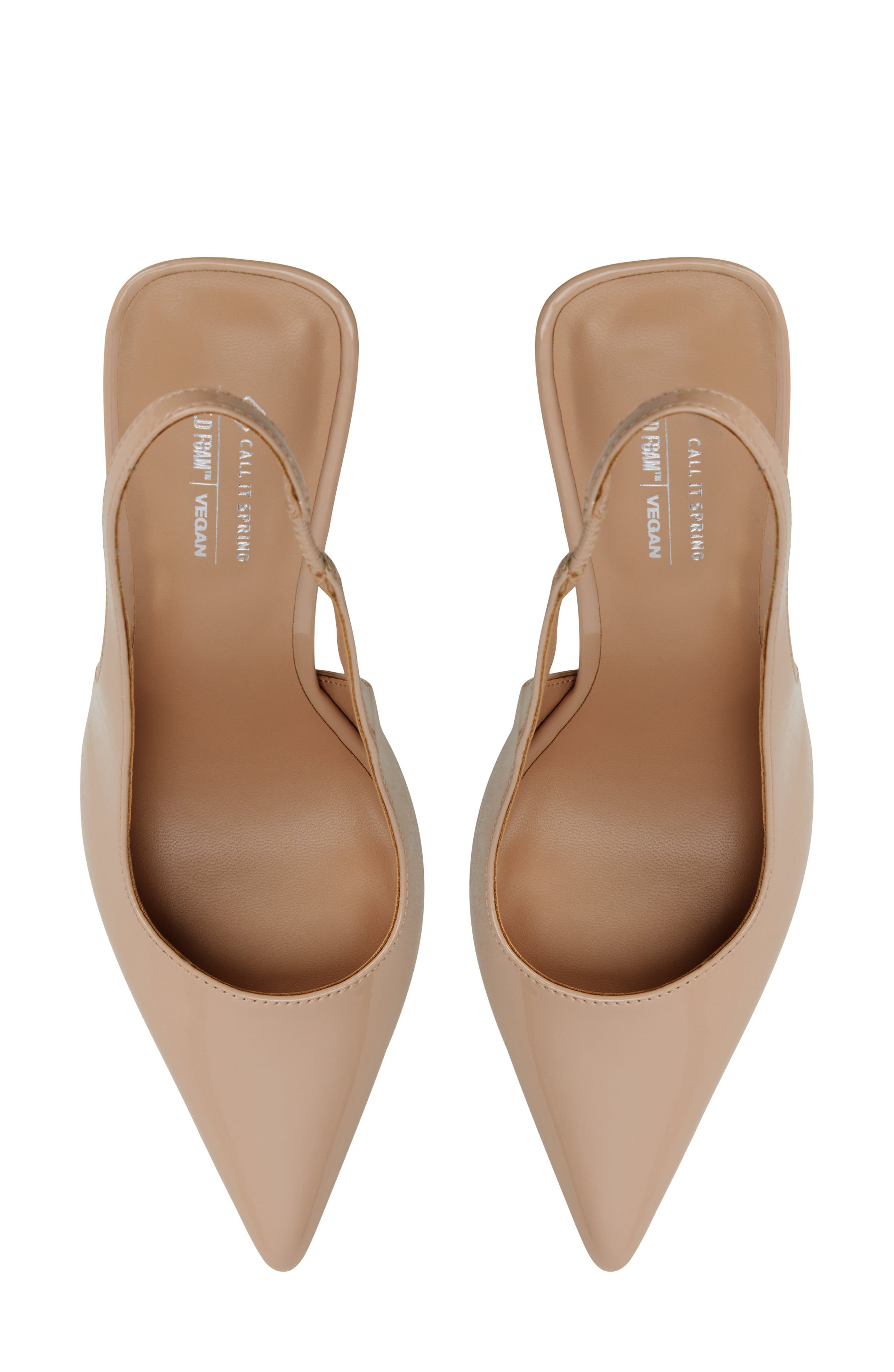 Daniella Singback Pump, Alternate, color, BEIGE
