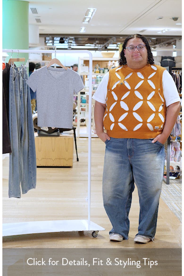 Shrunken V-Neck Tee video