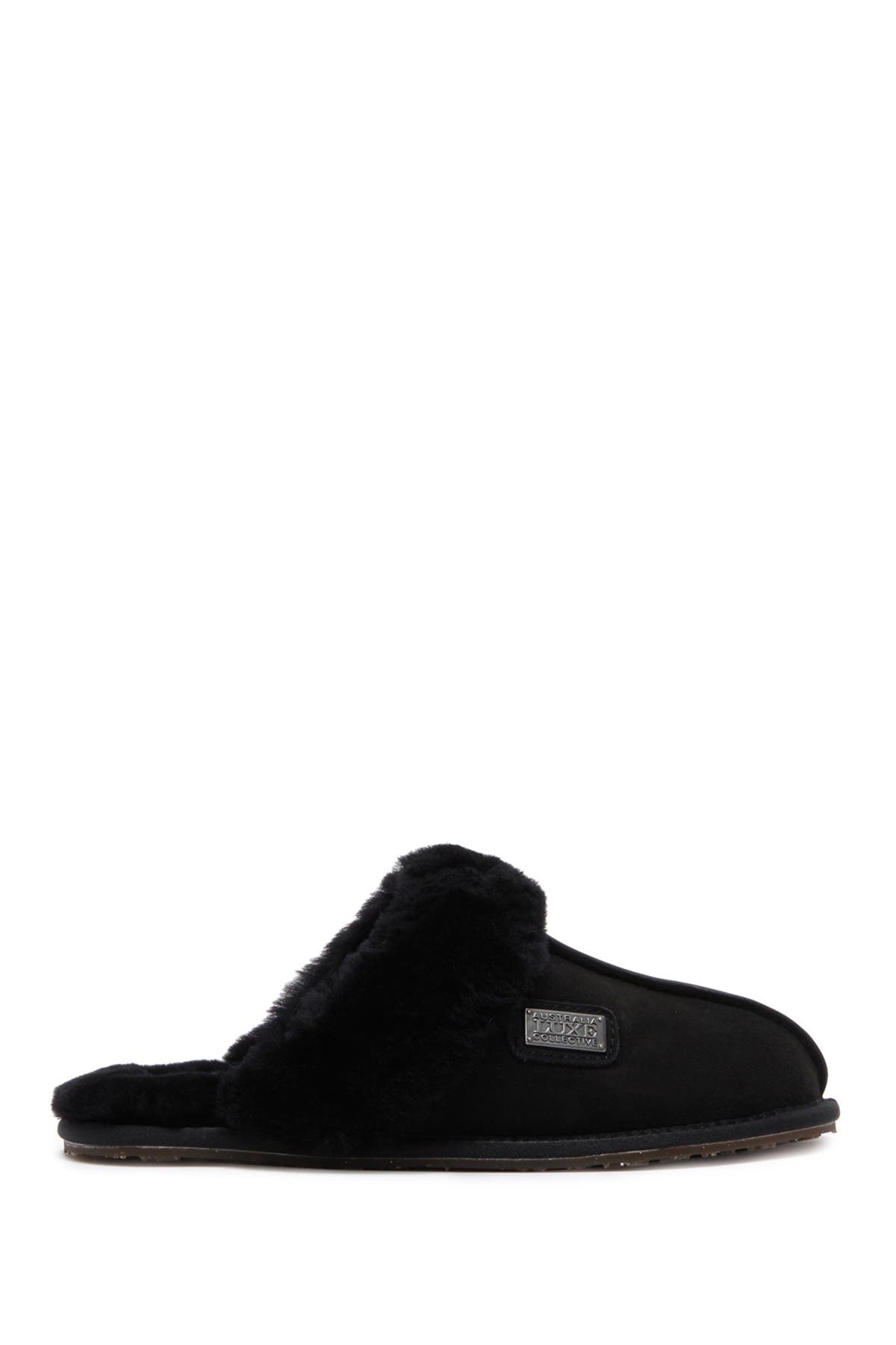 Australia Luxe Collective Genuine Shearling Mule Slipper, Alternate, color, 