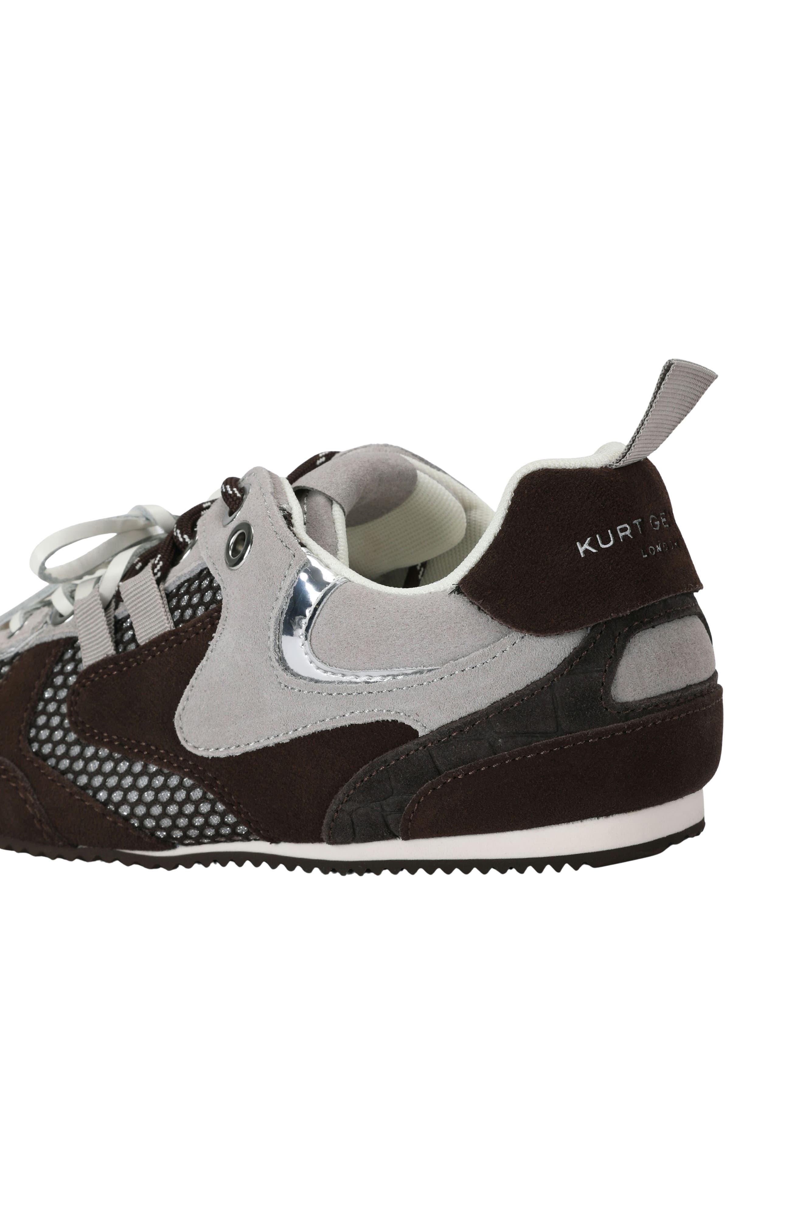 K Slim Sneaker, Alternate, color, OPEN BROWN