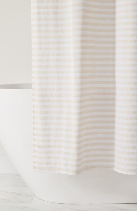 Mixed Stripe Shower Curtain