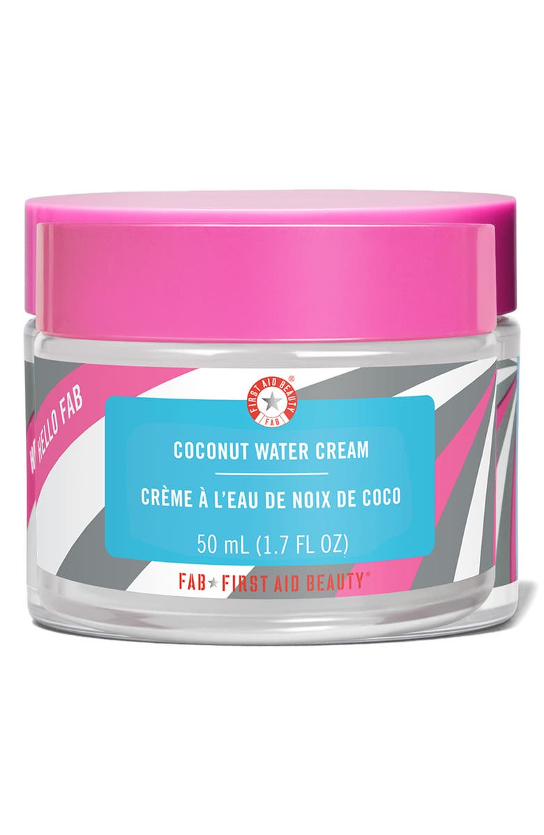 First Aid Beauty Hello FAB Coconut Water Cream, Main, color, 