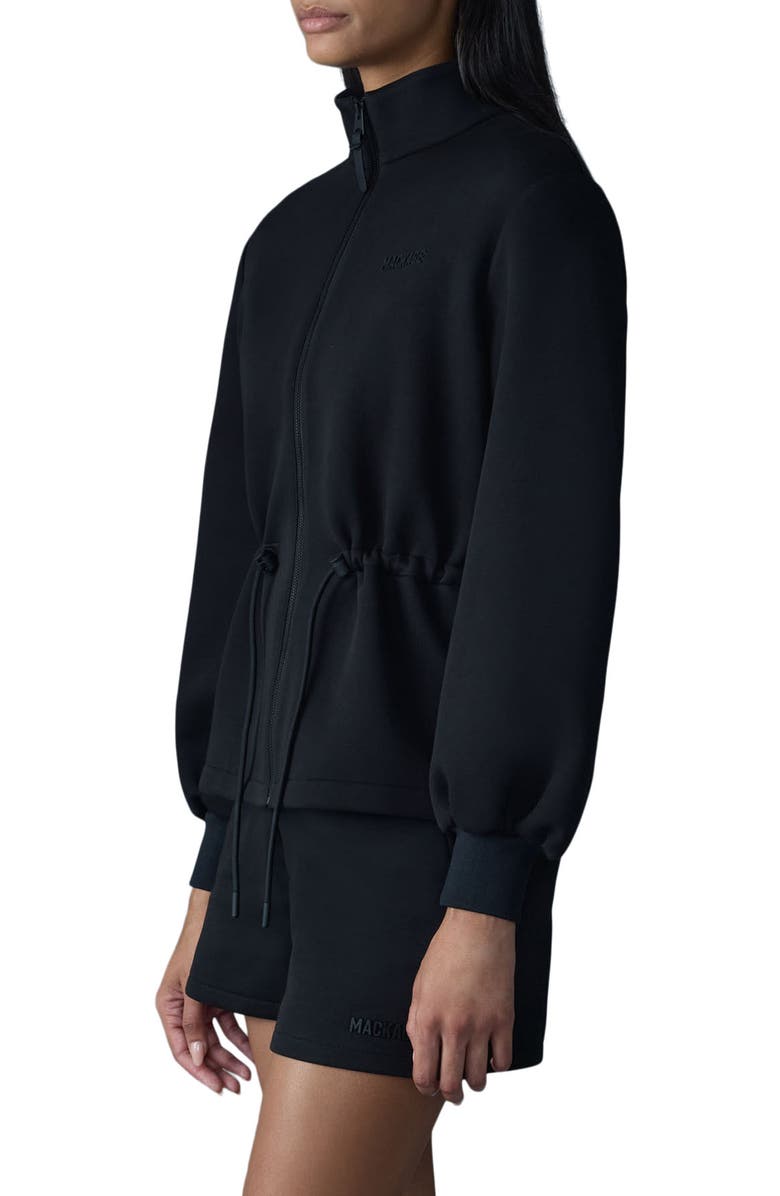 Mackage Finola Double Face Jersey Jacket, Alternate, color, Black