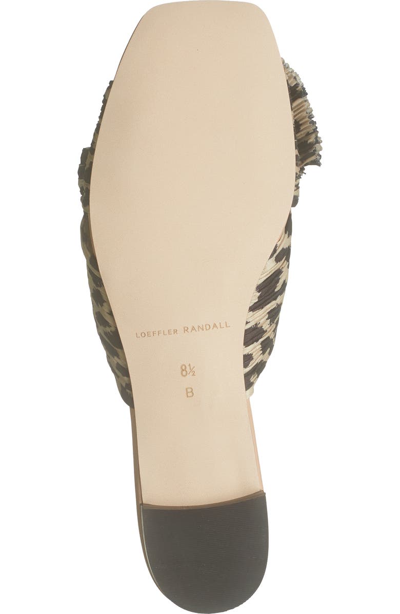 Loeffler Randall Daphne Floral Bow Slide Sandal, Alternate, color,