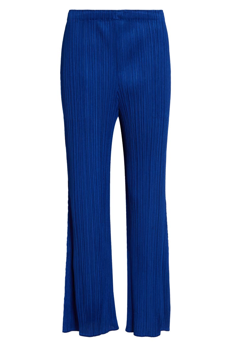 Monthly Colors July Pleated Pants, Main, color, BLUE