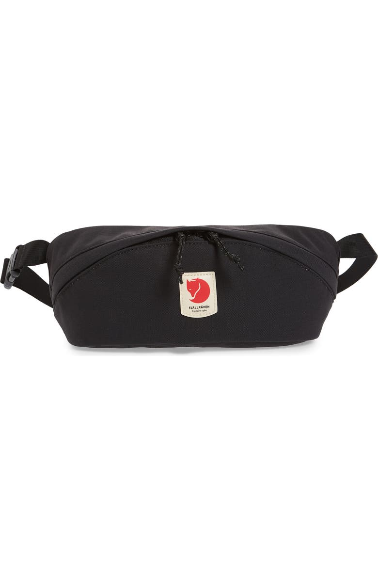 Fjällräven Medium Ulvo Recycled Nylon Belt Bag, Main, color,