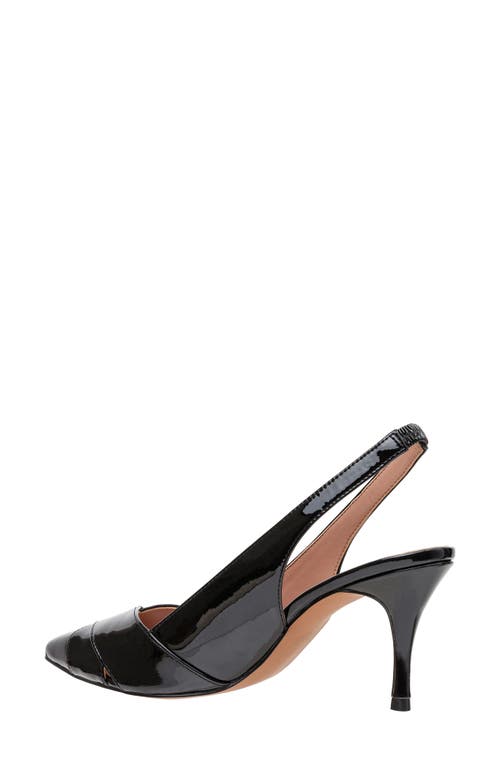 Linea Paolo Nelly Pointed Toe Slingback Pump In Black