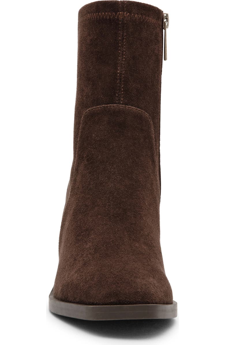 Anne Klein Astrid Boot, Alternate, color, Chocolate Microsuede