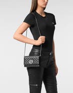 PHILIPP PLEIN Nappa Leather Mini Shoulder Matelasse Women