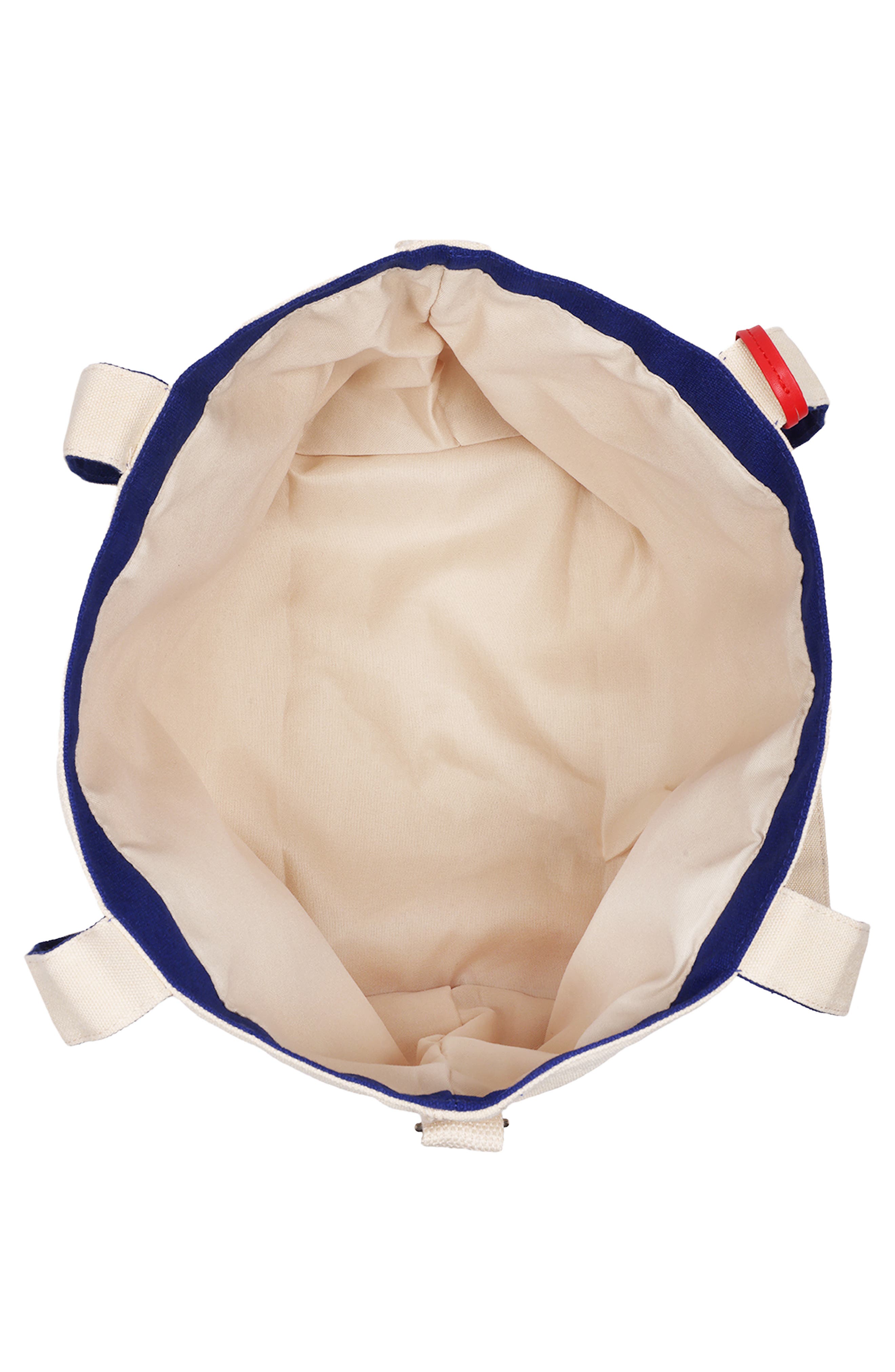 C & C California Lobster & Crab Tote Bag, Alternate, color, Navy