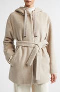 Herno Alpaca Blend Beaver Effect Coat