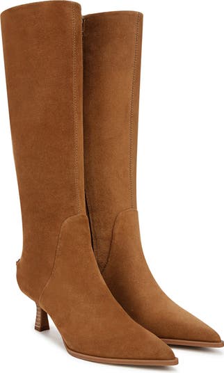 Yulia Pointy Toe Knee High Boot