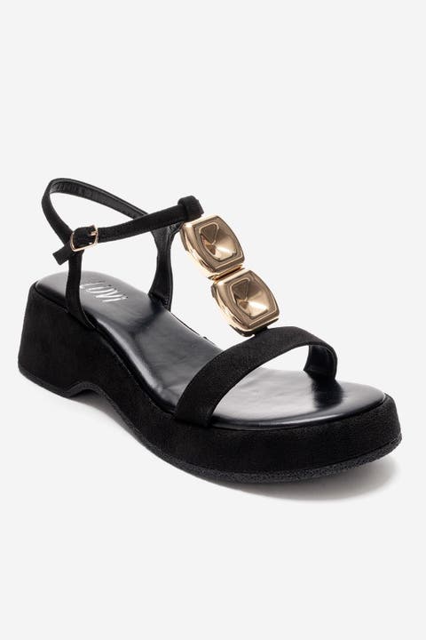 Matt Platform Sandal