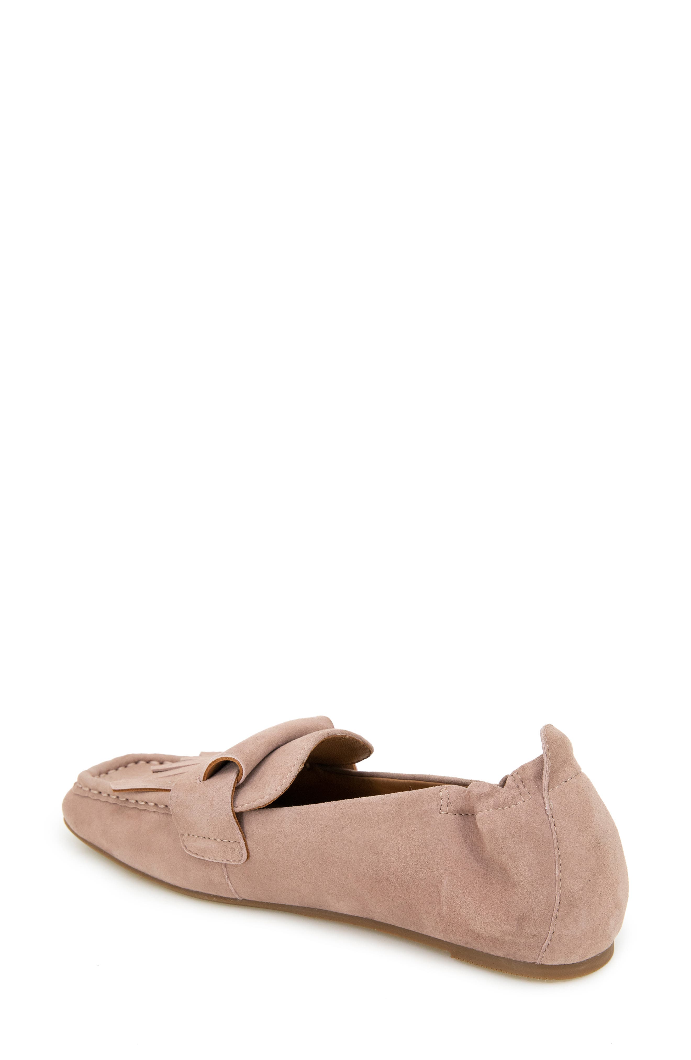 Gentle Souls Scotty Kiltie Loafer, Alternate, color, Fawn Suede