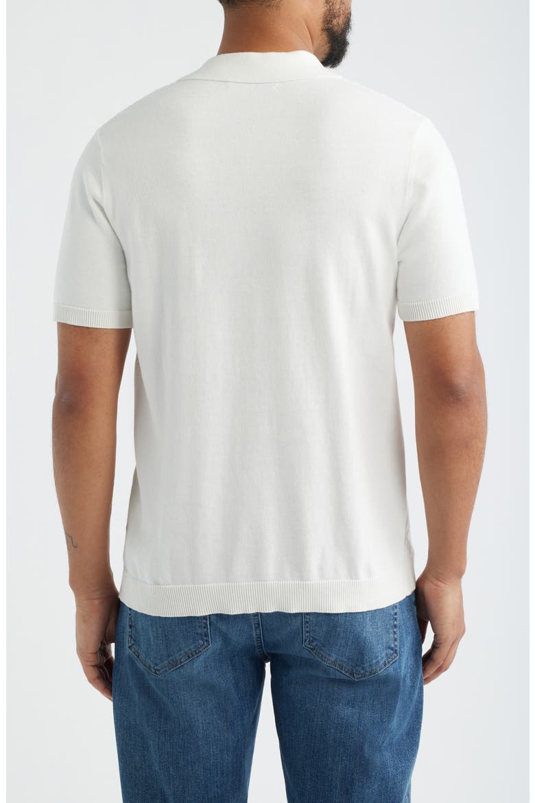 Diama Polo Sweater, Alternate, color, WHITE