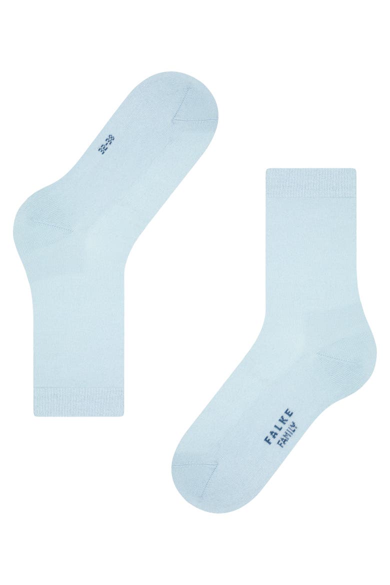Family Cotton Socks, Alternate, color, Light Blue