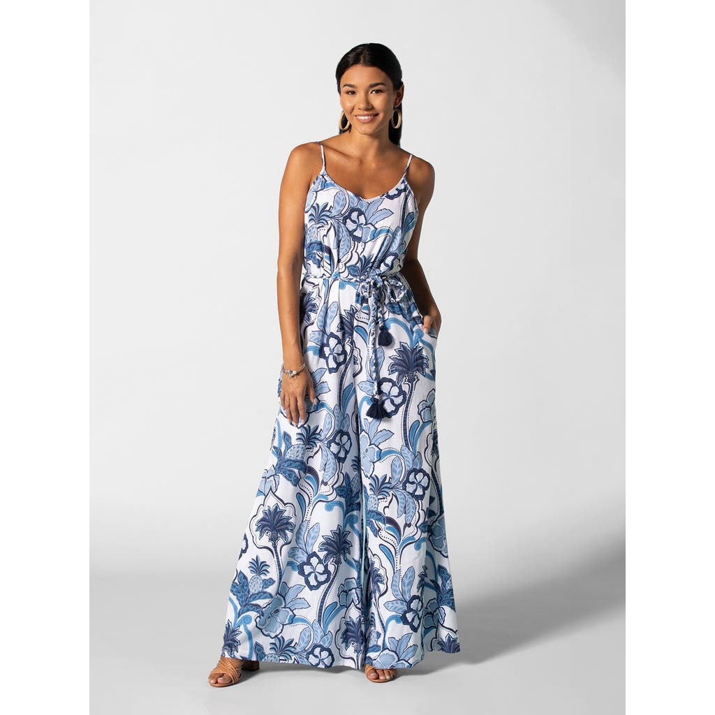 Tori Richard Home Grown Avery Jumpsuit In White